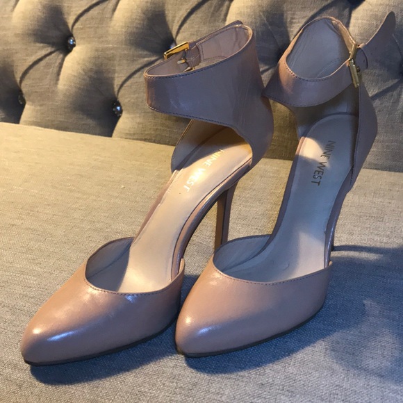 None West beige heels 37, worn outside once! - Picture 2 of 4